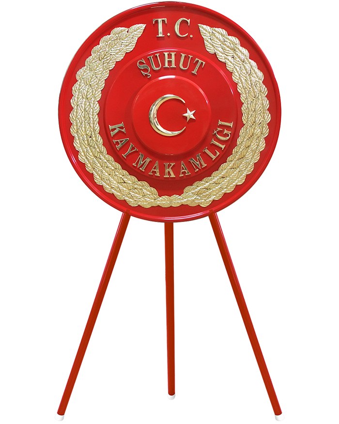 Kaymakamlık Metal Tören Çelengi