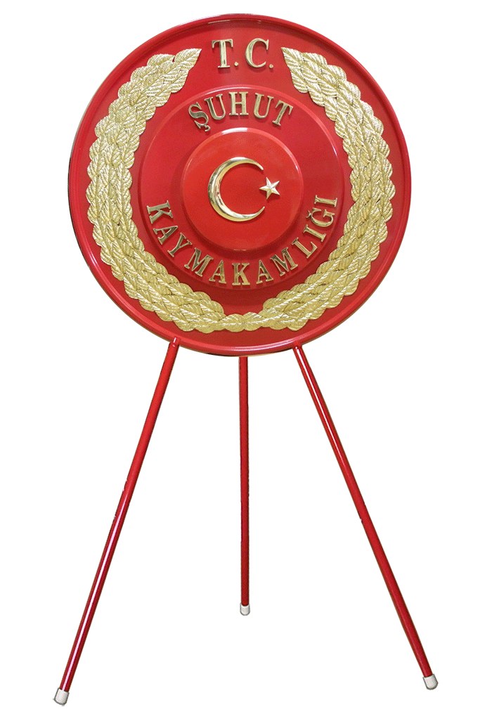 Kaymakamlık Metal Tören Çelengi