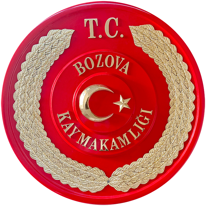 Kaymakamlık Metal Tören Çelengi