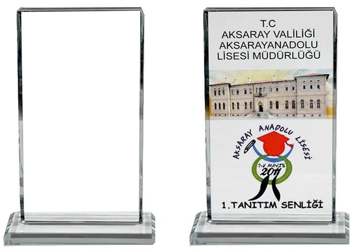 P110 Kristal Plaket