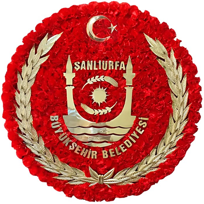 Belediye Başkanlığı Metal Tören Çelengi - Belediye Çelengi