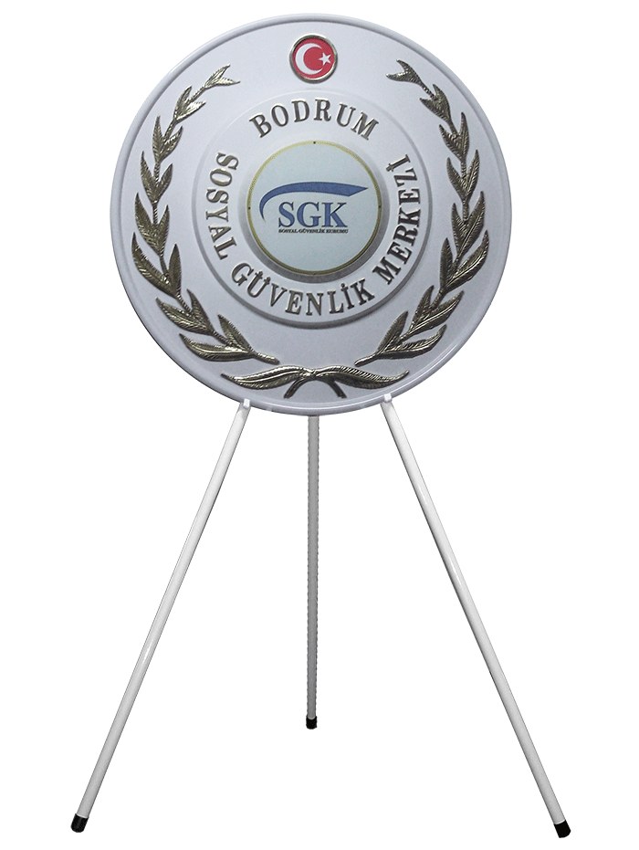 Resmi Birim Metal Tören Çelengi - RESMİ ÇELENKLER