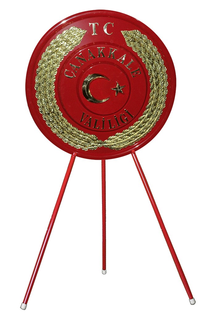 Resmi Birim Metal Tören Çelengi - RESMİ ÇELENKLER