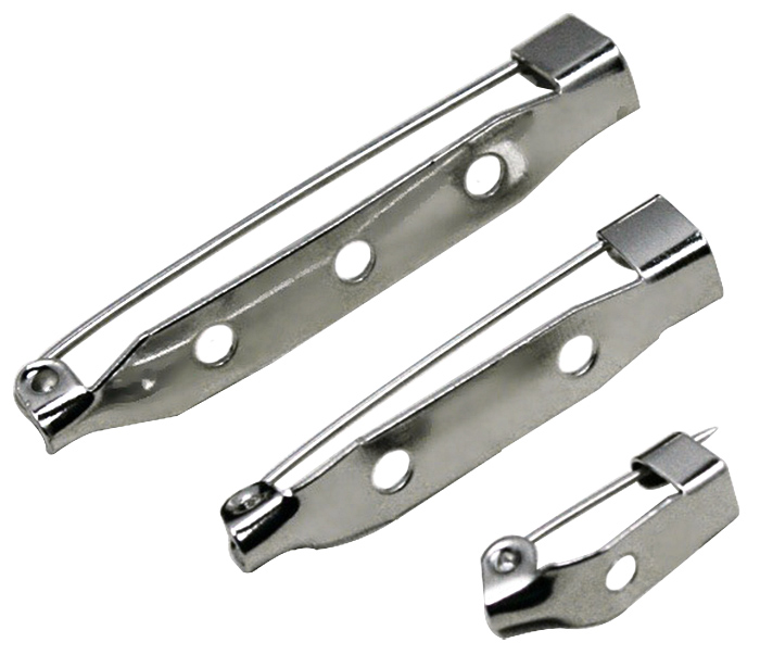 YK13 Metal Yaka İsimliği İğnesi - Broş İğnesi 20 mm